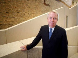 El arquitecto David Chipperfield. / AFP