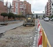Las obras en Cardenal Cisneros obligan a cortar el martes el tráfico en la calle Jardines