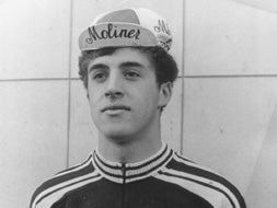 El ciclista Perico Delgado de joven. Foto: El Norte de Castilla.