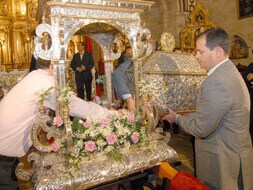 Las reliquias de San Atilano, custodiadas en San Ildefonso. Foto: Susana M.