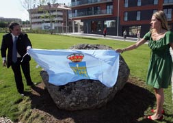 El alcalde de Segovia inaugura el nuevo barrio de la Comunidad de Ciudad y Tierra