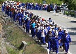 200 mineros de cuatro empresas inician hoy una marcha desde Villablino a León