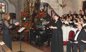 Homenaje a Godofredo Garabito en la iglesia de Santiago