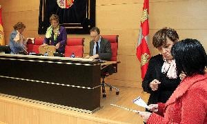 Integrantes de la Comisión de Educación en las Cortes. / A. Quintero