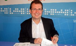 El alcalde de El Espinar, Francisco Jorge, del Partido Popular (PP). / El Norte