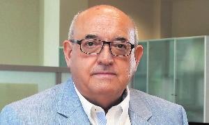 El presidente de la Confederación de Castilla y León de la Construcción, Emiliano Alonso Ortiz. /Henar Sastre