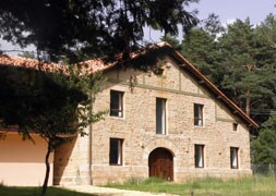 La Casa de la Reserva de Caza de Urbión, ubicada en el Quintanarejo (Vinuesa, Soria). / Ical
