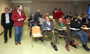 Jornada de trabajo organizada por IU en Valladolid sobre ordenación del territorio. / Ical