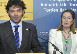 El alcalde de Tordesillas y la visita de Ana Pastor. / Fran Jiménez