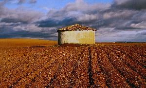 Uno de los palomares de la exposición. R. GÓMEZ