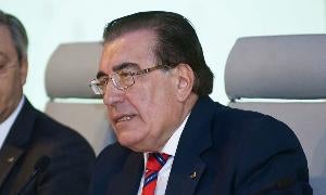 El presidente de Caja Círculo, Vicente Ruiz de Mencía. / EL NORTE