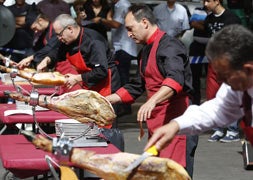 Agustín Risueño logra el primer premio de II Concurso de Cortadores de Jamón