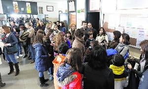 Jornada de puertas abiertas en el instituto Julián Marías. / G. V.