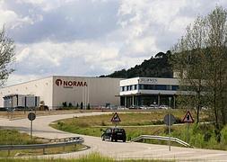 lnstalaciones de Puertas Norma en San Leonardo de Yagüe ( Soria). / ICAL