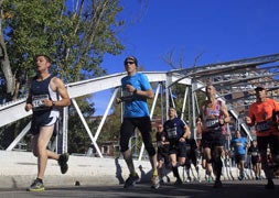 Andrés Acebo y Amaya Méndez se imponen en la IV Media Maratón El Norte de Castilla Ciudad de Palencia