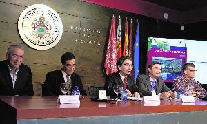 Presentación del libro sobre el 'Diagnóstico selvícola' en la Universidad de Valladolid. / Carlos Barrena