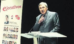 Juan Miguel Martínez Gabaldón, tras recibir el premio. :: R. Otazo