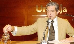 El presidente de Unicaja, Braulio Medel, en una imagen de archivo. / Antonio Salas