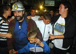 Alfredo González, uno de los ocho mineros que se encerró en el pozo Santa Cruz (Santa Cruz del Sil) en 2012. / César Sánchez-Ical