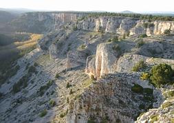 Imagen del cañón de Río Lobos, en la localidad soriana de Casarejos. / El Norte