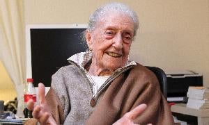 La cineasta leonesa Margarita Alexandre. / Juan Lázaro-Ical