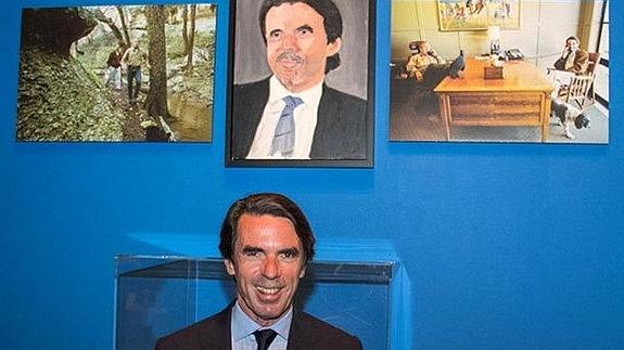 George W. Bush expone como pintor y sube a Instagram una foto del retrato que le hizo a Aznar