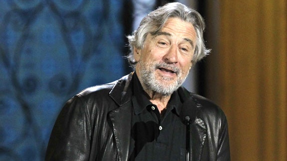 El actor norteamericano Robert de Niro