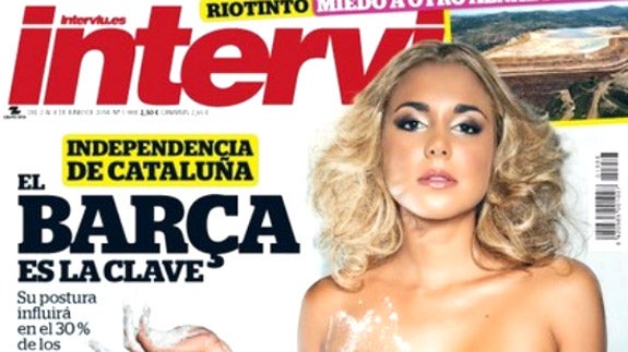 Viviana Figueredo cumple su sueño y es portada en 'Interviú'