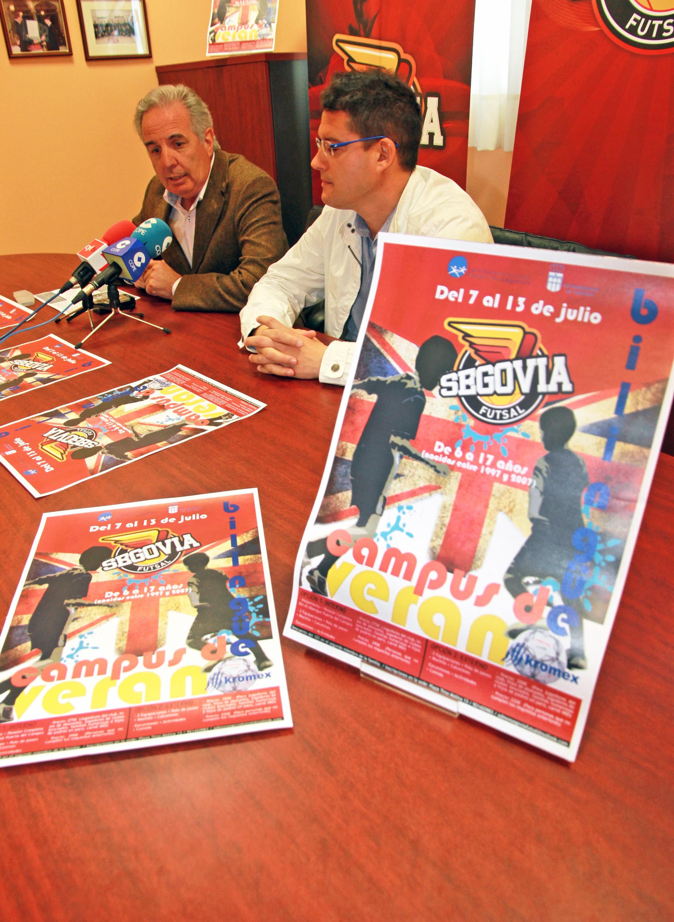El Segovia Futsal presenta su campamento de verano bilingüe