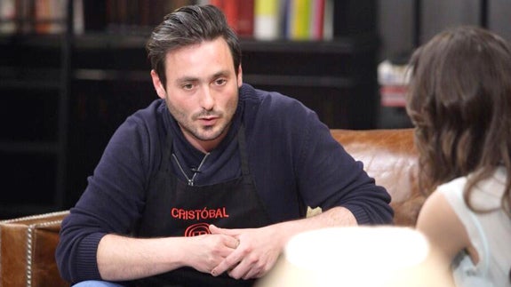 Cristóbal eliminado de 'Masterchef'