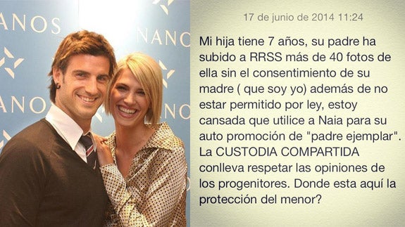 Laura Sánchez y Aitor Ocio en 2009.