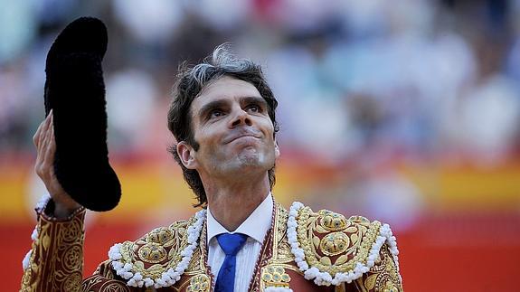 José Tomás, este jueves, en Granada.