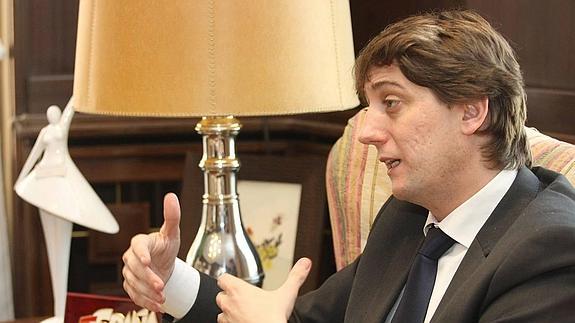 Carlos Martínez, alcalde de Soria. 