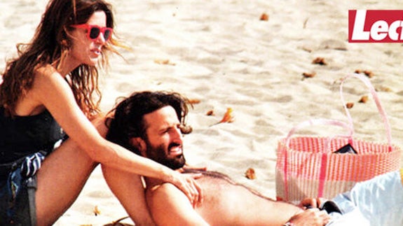 Raquel Sánchez Silva con Matías Dumont