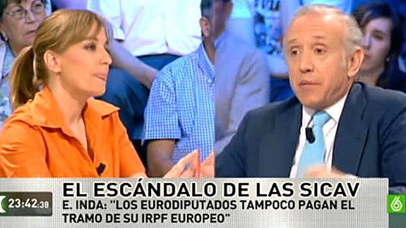 Tania Sánchez e Inda