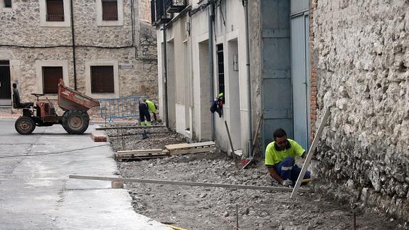Obras en San Gil.