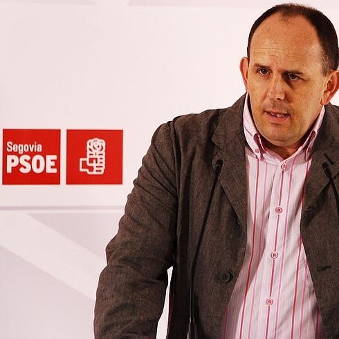 José Luis Aceves, secretario de Organización del PSOE de Segovia. 