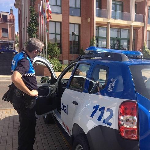 El nuevo vehículo de la Policía de Arroyo. 