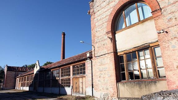 Fachada del Aserradero de Valsaín.