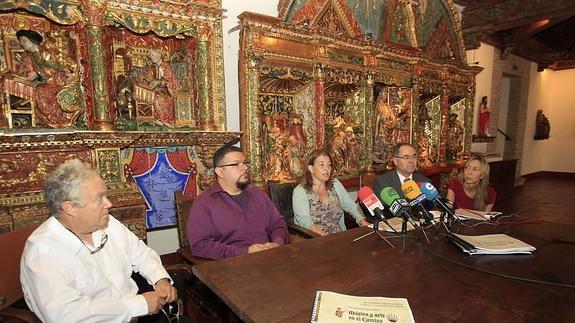 Frederick Sheppard, Isaac Bustos, Carmen González, José Luis Calvo y Carmen Fernández Caballero. 