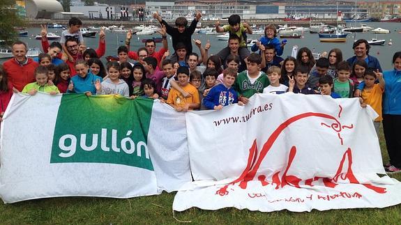 Los participantes en uno de los campamentos. 