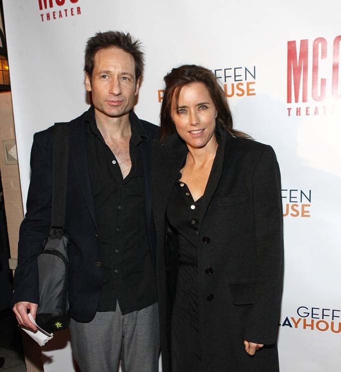 David Duchovny y Téa Leoni.