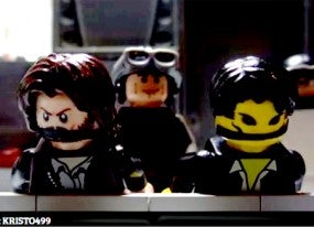 El lego que promociona la quinta temporada de 'The Walking Dead'. 