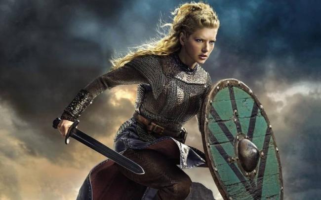 Secuencia de la serie 'Vikingos', en Antena 3. 