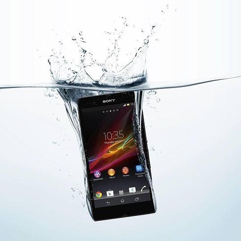 Xperia Z resistente al agua y al polvo