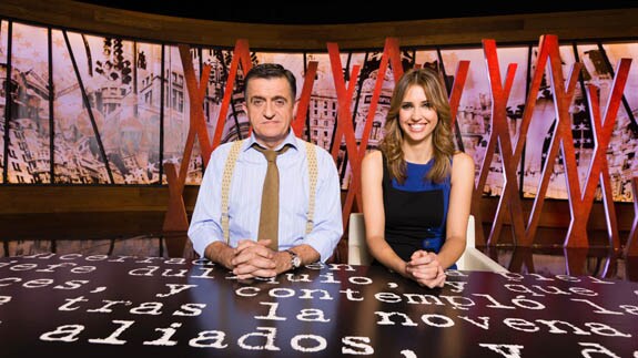 Wyoming y Sandra Sabatés presentan 'El Intermedio'