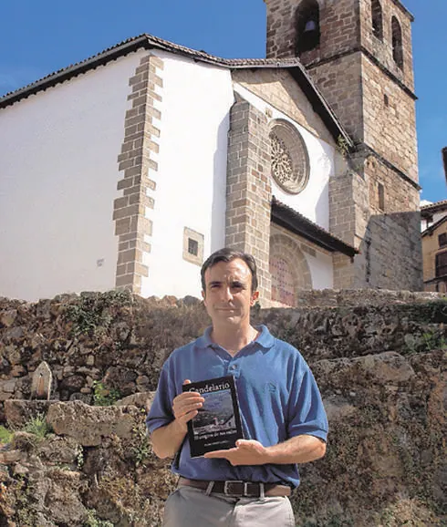 Pedro López García, autor del libro ‘Candelario, el enigma de sus calles’. 