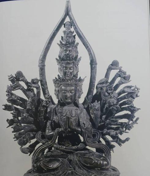 Diosa Gaunyin, una de las piezas robadas del Museo Oriental de Valladolid.