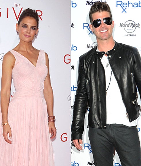 Katie Holmes y Robin Thicke