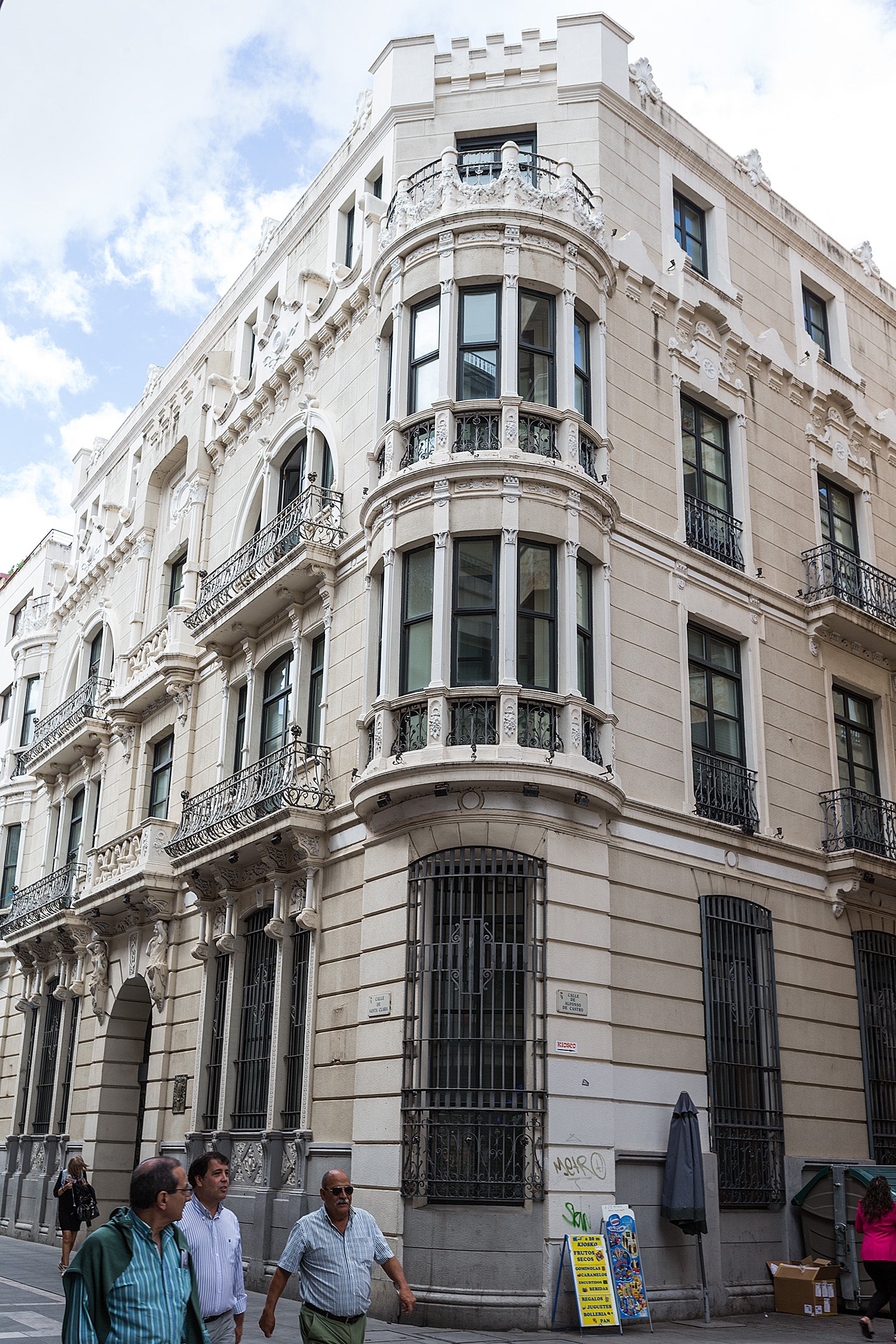 Edificios modernistas en Zamora.